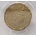 AUSTRALIA 2000 . ONE 1 DOLLAR COIN . ERROR . MULE . STRUCK ON TEN CENT